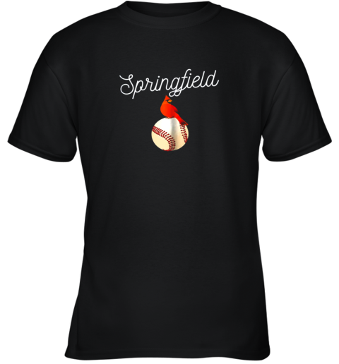 Springfield Red Cardinal Shirt For Baseball Lovers Youth T-Shirt