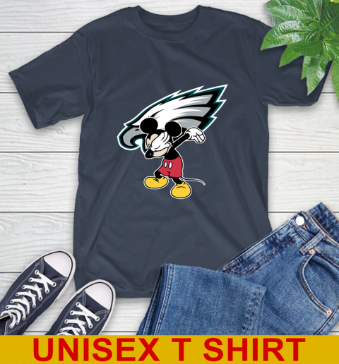 Philadelphia Eagles NFL Football Dabbing Mickey Disney Sports T-Shirt 4