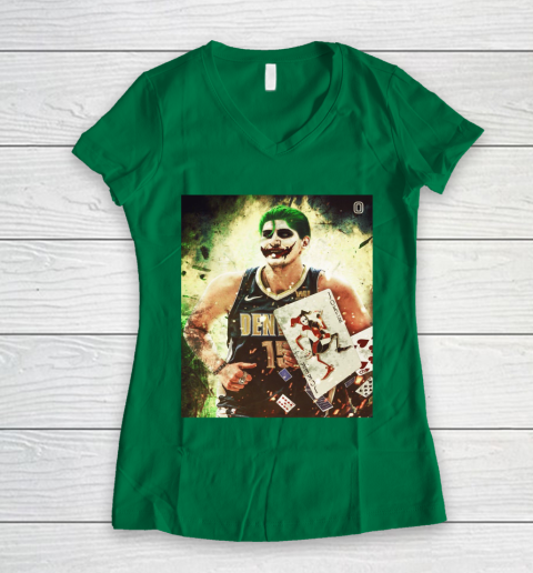 Nikola Jokic MVP Denver Joker Women's V-Neck T-Shirt 3