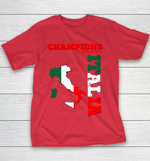 Italy Champions Euro 2020 played in 2021 Youth T-Shirt 7