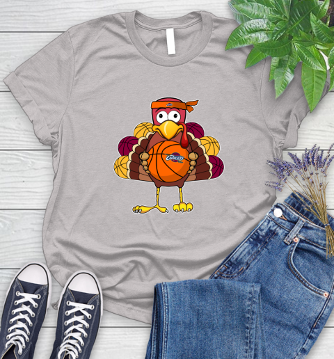 Cleveland Cavaliers Turkey thanksgiving day Women's T-Shirt 10