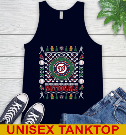 Washington Nationals Merry Christmas MLB Baseball Loyal Fan Tank Top 2