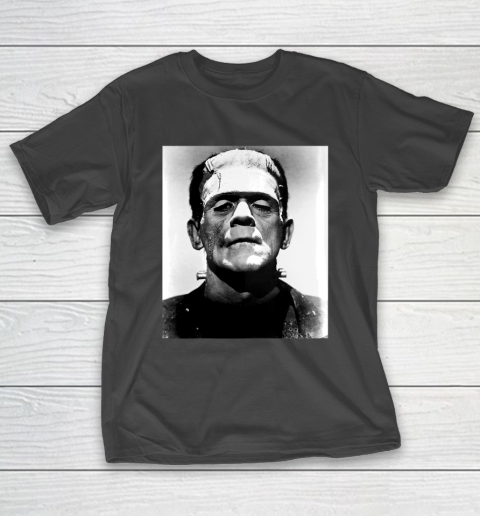 Classic Halloween Monster Poster Horror Movie Frankenstein T-Shirt