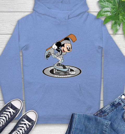 NHL Hockey Los Angeles Kings Cheerful Mickey Disney Shirt Hoodie 12