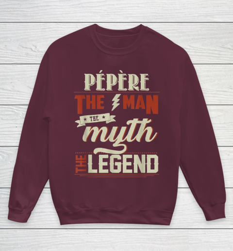 Download Grandpa Funny Gift Apparel Funny Father S Day Gifts Grandpa Pepere The Veteran Youth Sweatshirt Tee For Sports