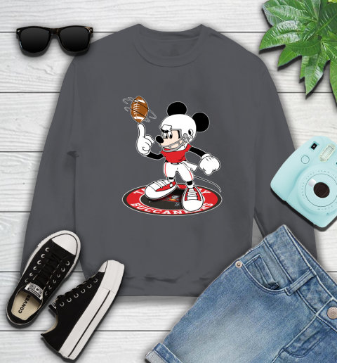 NFL Football Tampa Bay Buccaneers Cheerful Mickey Disney Shirt Sweatshirt 6