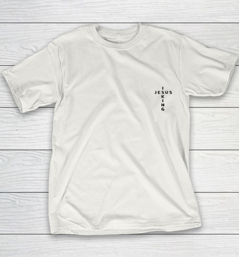 Jesus is King Cross Youth T-Shirt