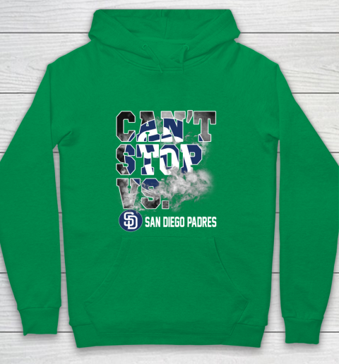 MLB San Diego Padres Baseball Can't Stop Vs Padres Youth Hoodie 4