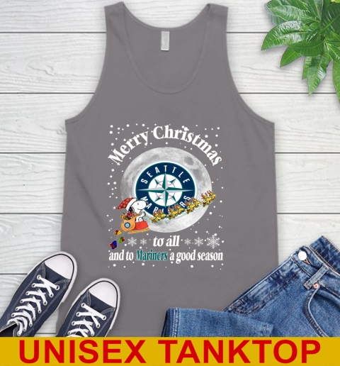 Seattle Mariners Merry Christmas To All And To Mariners A Good Season MLB Baseball Sports Tank Top 6