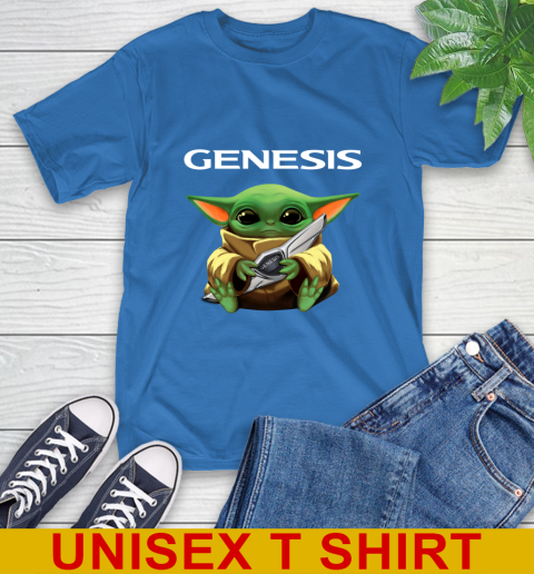 Star Wars Baby Yoda Hugs Genesis Car Shirt 11