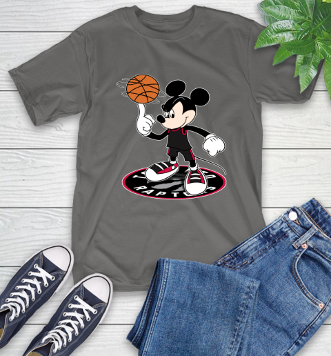 NBA Basketball Toronto Raptors Cheerful Mickey Disney Shirt not broken the mould T-Shirt 10