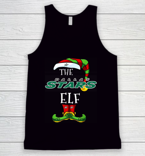 Dallas Stars Christmas ELF Funny NHL Tank Top