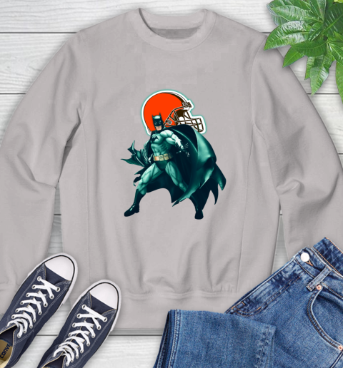 NFL Batman Football Sports Cleveland Browns Sweatshirt 12