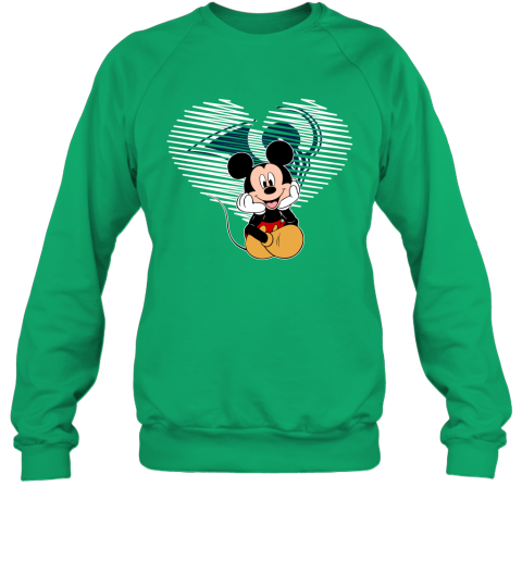 NFL Los Angeles Rams The Heart Mickey Mouse Disney Football T Shirt GmwFGFTZ47l sweatshirt 35 95 151514 front irish green