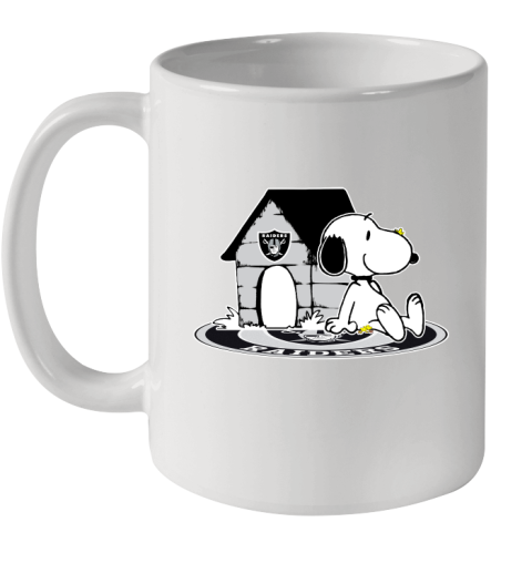 NFL Football Oakland Raiders Snoopy The Peanuts Movie Shirt Ceramic Mug 11oz