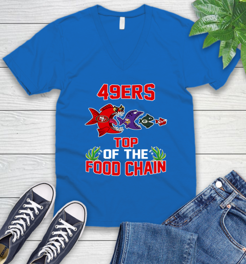 San Francisco 49ers Top Of The Food Chain NFL Shirts 50