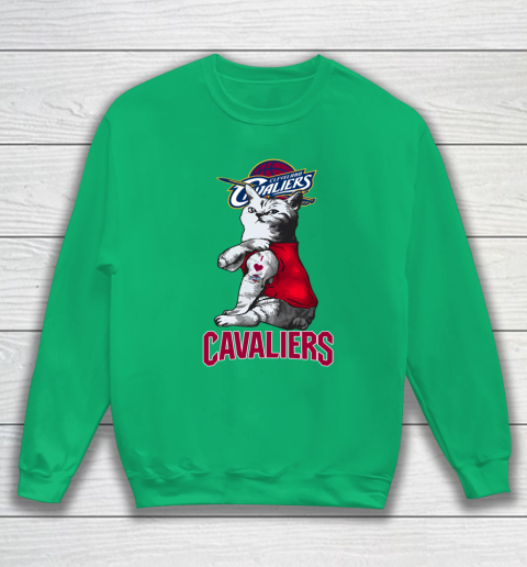NBA Basketball My Cat Loves Cleveland Cavaliers Sweatshirt 5
