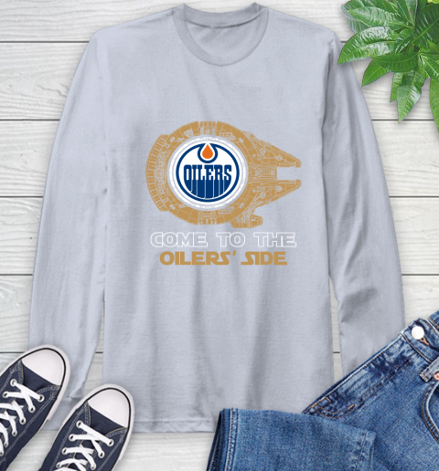 NHL Come To The Edmonton Oilers Wars Hockey Sports Long Sleeve T-Shirt 6
