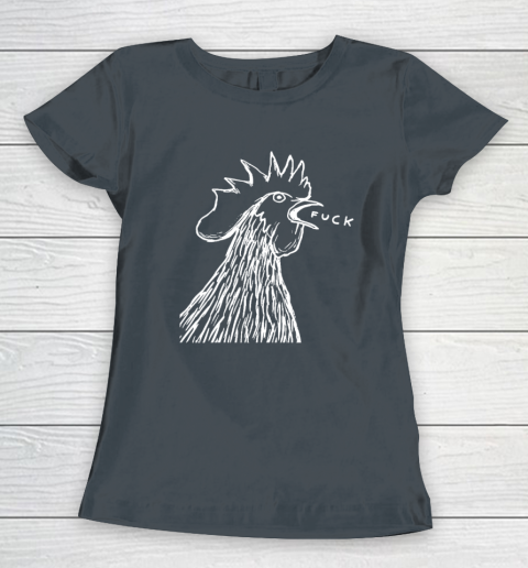 Funny Chicken Rooster Saying FUCK Women's T-Shirt 3