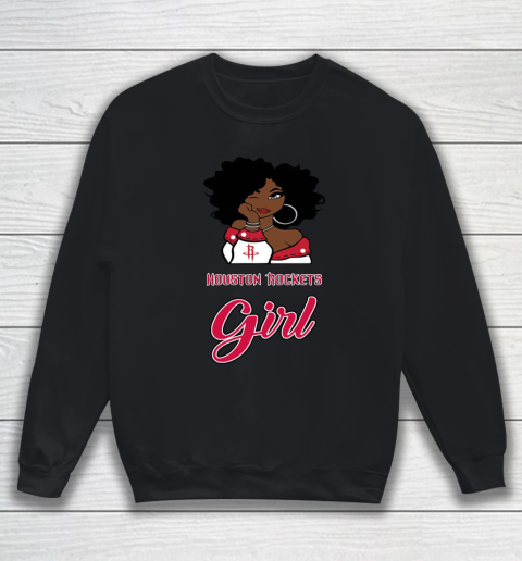Houston Rockets Girl NBA Sweatshirt