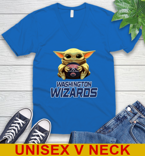 NBA Basketball Washington Wizards Star Wars Baby Yoda Shirt 54
