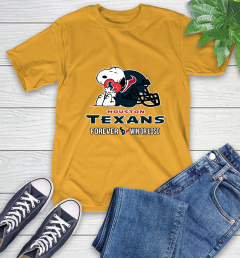 NFL The Peanuts Movie Snoopy Forever Win Or Lose Football Houston Texans 3