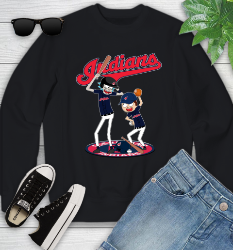 MLB Cleveland Indians Rick And Morty Baseball 116