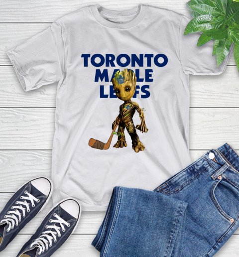 Toronto Maple Leafs NHL Hockey Groot Marvel Guardians Of The Galaxy T-Shirt 12