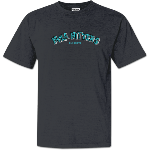 Hula Hitters Elk Grove Softball Premium Dyed Heavyweight T-Shirt