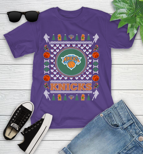 New York Knicks Merry Christmas NBA Basketball Loyal Fan Ugly Shirt 102