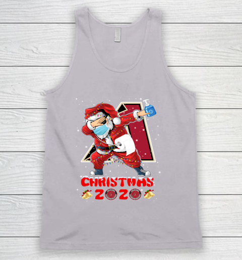 Arizona Diamondbacks Funny Santa Claus Dabbing Christmas 2020 MLB Tank Top 3