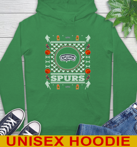 San Antonio Spurs Merry Christmas NBA Basketball Loyal Fan Hoodie 8
