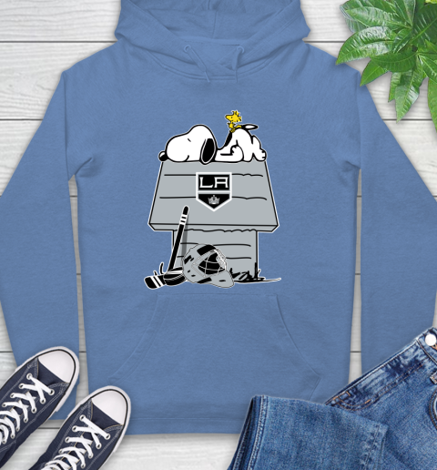 Los Angeles Kings NHL Hockey Snoopy Woodstock The Peanuts Movie Hoodie 11