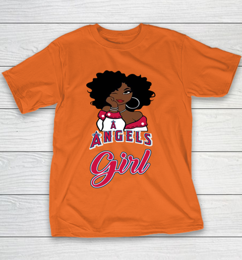 Los Angeles Angelss Girl MLB Youth T-Shirt 7