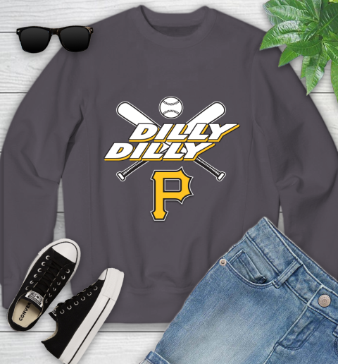 MLB Pittsburgh Pirates Dilly Dilly Baseball Sports Youth Sweatshirt 6
