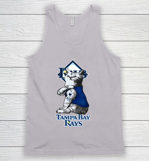 MLB Baseball My Cat Loves Tampa Bay Rays Tank Top 3