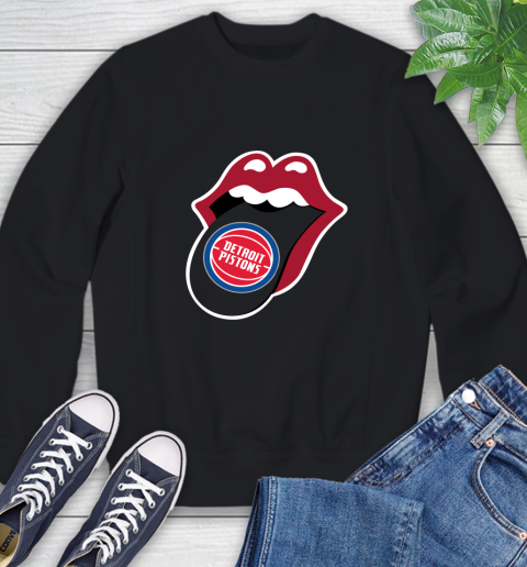 Detroit Pistons NBA Basketball Lips I Root For My Team Adoring Fan 26