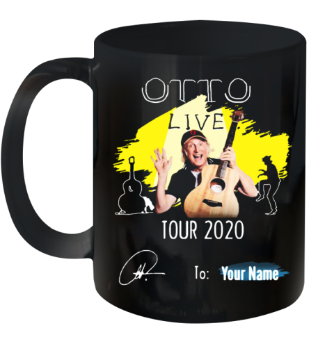 Otto Flimm Guitar Live Tour 2020 To Your Name Signatures Ceramic Mug 11oz