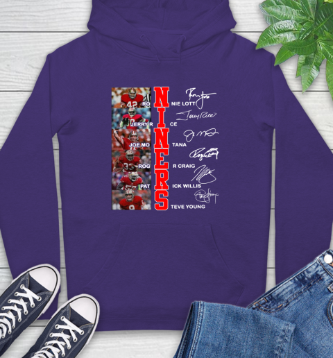Niners Player Name And Signature San Francisco 49ers Shirts 17