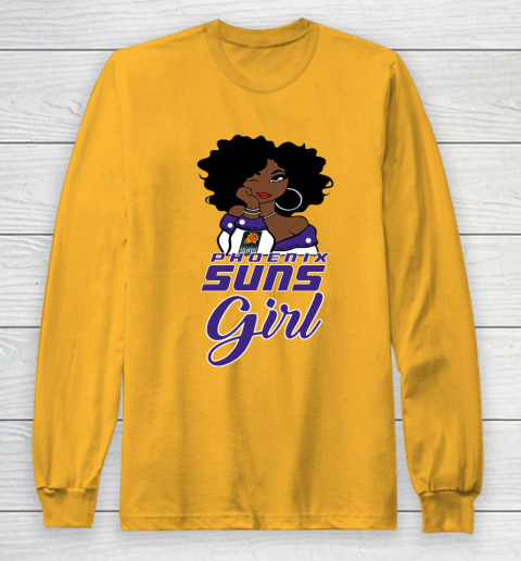 Phoenix Suns Girl NBA Long Sleeve T-Shirt 3