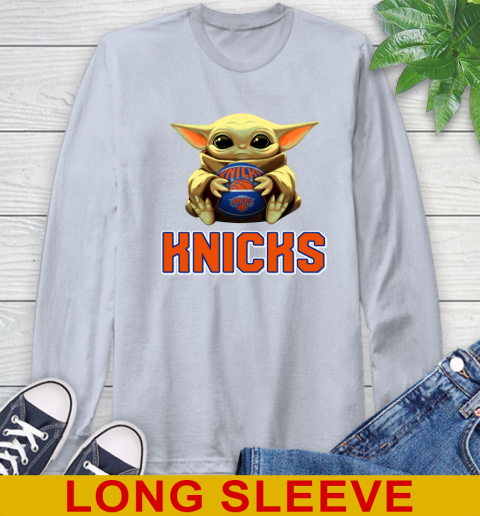 NBA Basketball New York Knicks Star Wars Baby Yoda Shirt 63