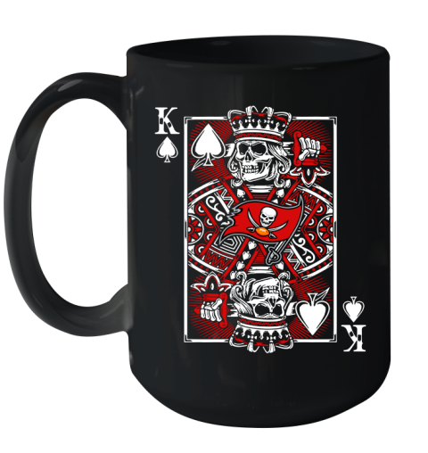 Tampa Bay Buccaneers NFL Football The King Of Spades Death Cards Shirt Ceramic Mug 15oz