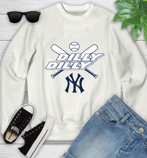 MLB New York Yankees Dilly Dilly Baseball Sports Youth Sweatshirt