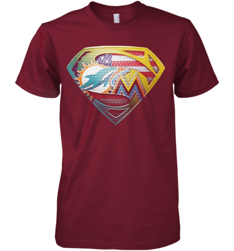 superman miami dolphins shirt