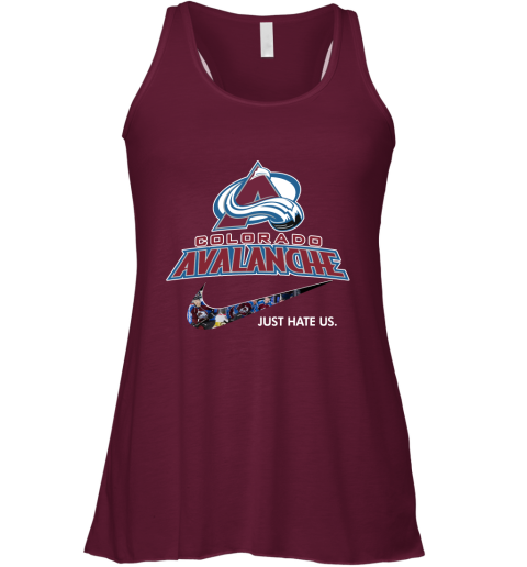 NHL Team Colorado Avalanche x Nike Just Hate Us Hockey Racerback Tank