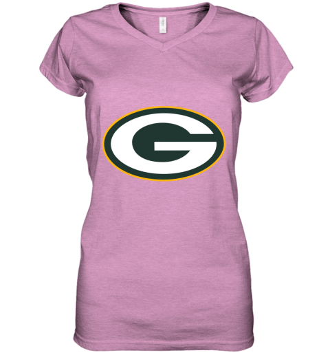 Green Bay Packers NFL Pro Line by Fanatics Branded Gold Victory Women's V-Neck T-Shirt