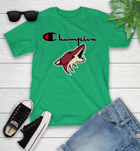 NHL Hockey Arizona Coyotes Champion Shirt Youth T-Shirt 3