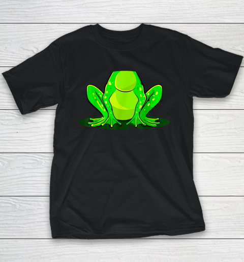 Frog Costume Halloween Green Toad Youth T-Shirt