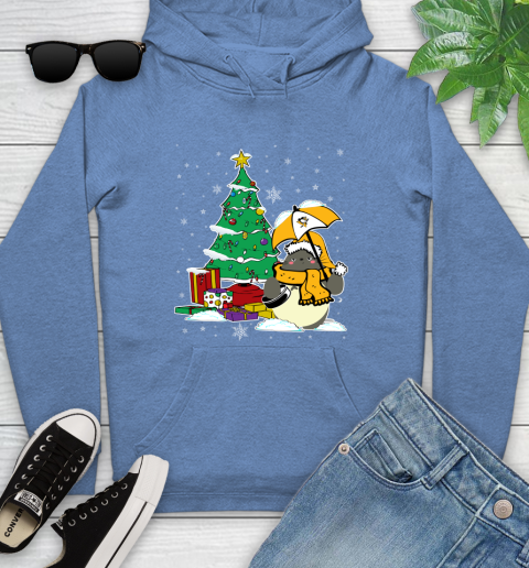 Pittsburgh Penguins NHL Hockey Cute Tonari No Totoro Christmas Sports Youth Hoodie 13