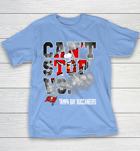 NFL Tampa Bay Buccaneers Can't Stop Vs Youth T-Shirt 8